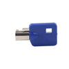 Harley Touring, Dyna, Softail, V-Rod Blue Uncut Blade Blank Key