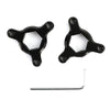 Kawasaki Ninja ZX6R ZX10R ZZR1400 Z800 14mm Fork Adjuster Aluminium Black (2003-2023)