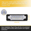 Mercedes-Benz E-Class LED License Plate Light Assembly (1996-2002)