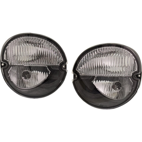 Set of 2 Clear Lens Fog Light For 2004-08 Pontiac Grand