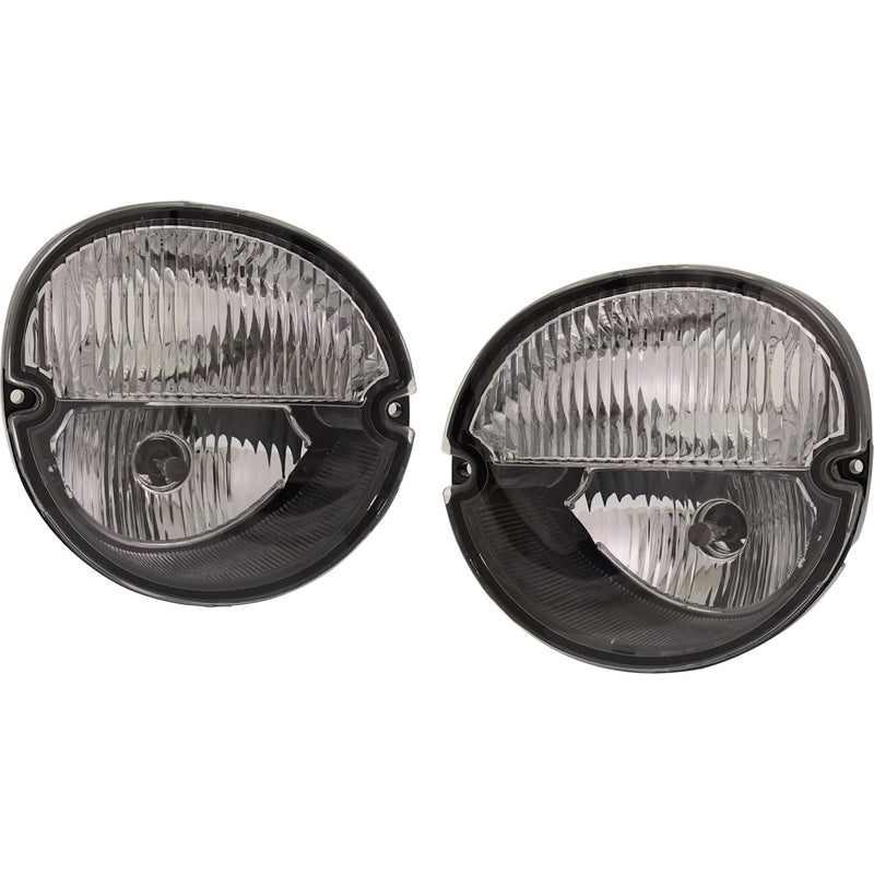 Set of 2 Clear Lens Fog Light For 2004-08 Pontiac Grand