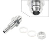 Universal 8AN Male Flare Bulkhead to 3/8" Hose Barb Fuel Tank Fitting (N/A)