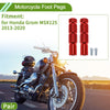 Honda Grom MSX125 2013-2020 Aluminum Alloy Red Motorcycle Foot Pegs