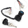 Polaris Trail Boss 250 350 2x4 4x4 Ignition Switch with 2 Keys (1989-1995)