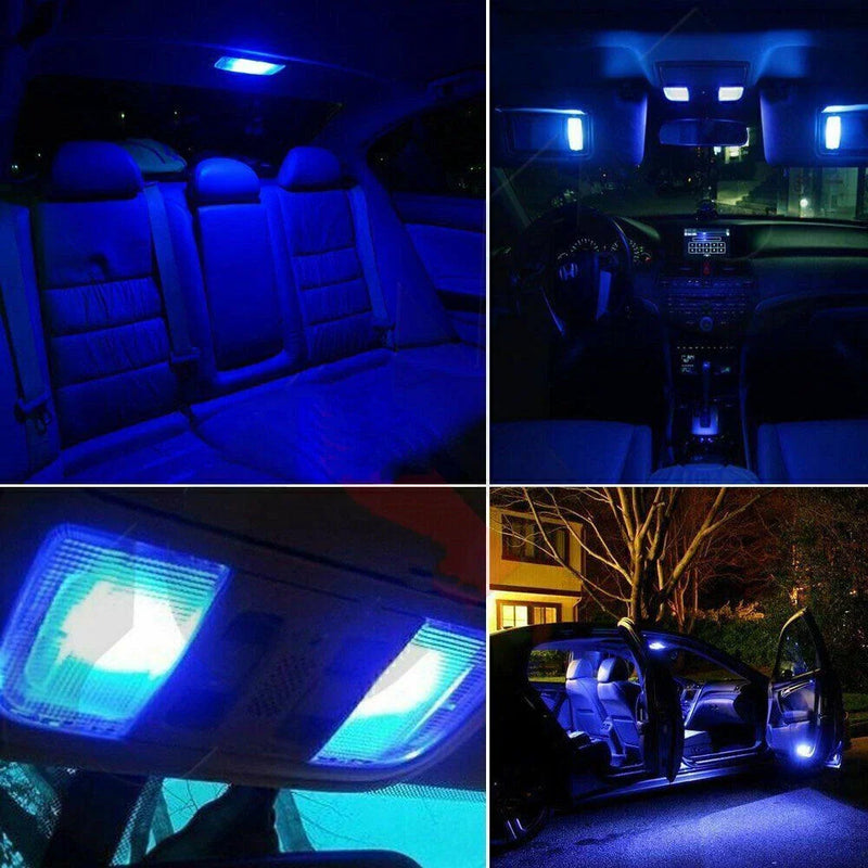 Ford Freestar 11 x Blue LED License Bulbs (2004-2007)