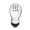 Citroen C5, Xsara Picasso Silver 5 Speed Gear Shift Knob (2001-2008)