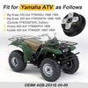 Yamaha Kodiak 400 YFM400FW / Grizzly 600 YFM600FWA 2 x Rear Brake Drum (1993–1999)