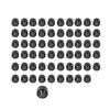 Harley Softail Dyna 60x Engine Bolt Caps Cover Kit (2014-2023)