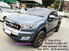 Ford Ranger MK2 Wildtrak 3" Matte Black Fender Flares Wheel Arches (2015-2018)