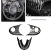 Mini Cooper F54 F55 F56 F57 Carbon Fiber Steering Wheel Cover (2014-up)