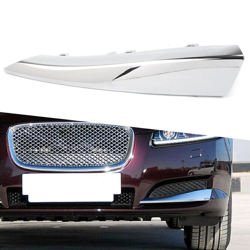 Jaguar XF 2012-2015 Chrome Front Left Grille Molding Trim
