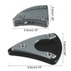 VESPA GTS300 Titanium Tone Set Foot Support Pads