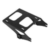 Harley Touring Black King Trunk Pad Mount Rack (2014-2025)