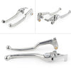 Yamaha FZ1 FZ6 FZ8 Chrome Aluminum Brake Clutch Levers (2001-2005)