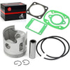 Yamaha G1 2-Cycle Golf Cart Top End Piston Kit w/ Gaskets .50mm Oversize