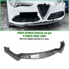 Alfa Romeo Stelvio Front Bumper Spoiler Lip (2017-2025)