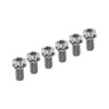 Motorcycle Bike 6 x Titanium Bolts Torx Head Flange Screws M10x35mm
