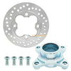 Honda FourTrax 250 TRX250R Rear Brake Disc Rotor w/ Hub Flange 2x4 (1986–1989)