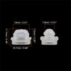 BMW E46 E90 E91 E92 320i 323i 20pcs Plastic White Retainer Clips