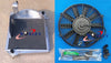 Austin Healey Sprite, MG Midget Aluminum Radiator + Fan (1958-1979)