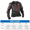 Off-Road Red 2XL Dirt Bike Riding Protective Gear