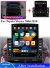 Toyota Sienna 9.7" Vertical Android 13 Stereo Radio GPS (2004-2010)