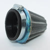 PIT Trail Quad Dirt Bike ATV Dune Buggy 54mm Chrome Steel Pod Air Filter