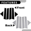 Chrysler 300 300C 6pcs Pillar Window Trim Cover (2005-2010)