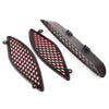 Dodge Charger SRT Hellcat Red ABS Center Hood Bezel Grille (2015-2020)