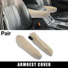 Toyota Sienna Beige Microfiber Leather Front Seat Armrest Cover (2011-2023)