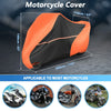 Cover Outdoor Waterproof Motorbike All Weather Protector Orange 295cm