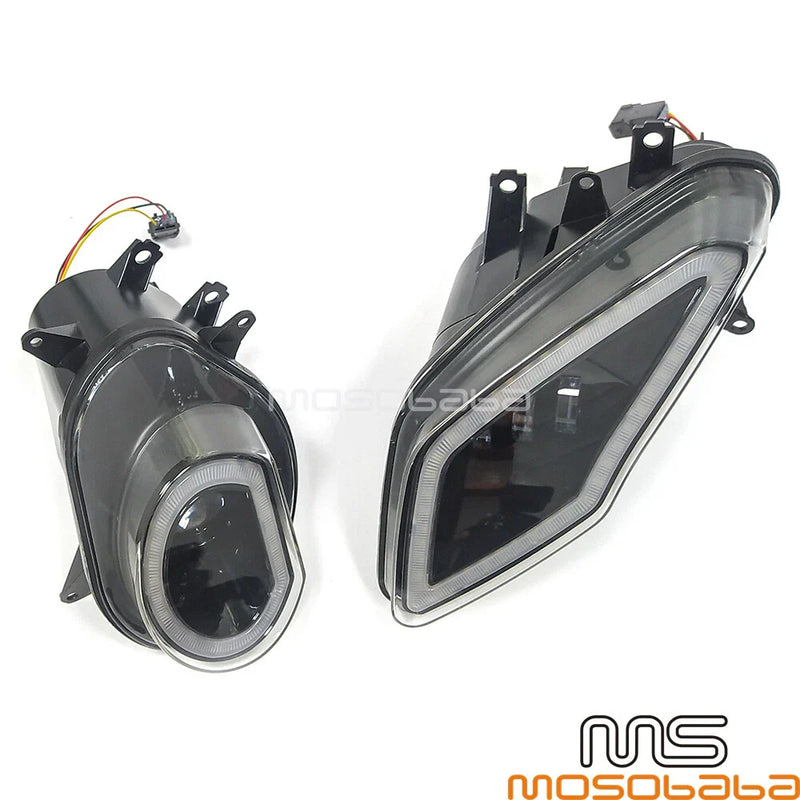 BMW S1000RR Brighter LED Headlight Assembly w/ DRL (2009-2014)