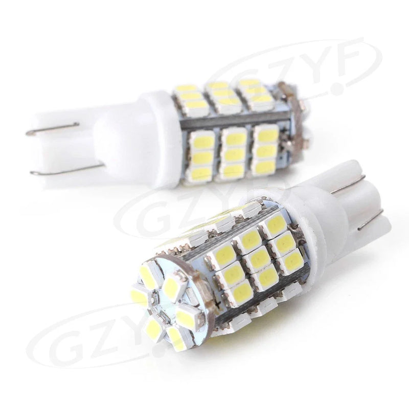 Car White 12V T10 168 Xenon LED Backup Reverse Lights (6000K)