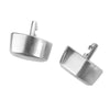 Mercedes E Class Chrome Door Seat Adjust Button Cover / 1 Pair / (2009–2016)