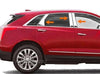 Cadillac XT5 6x Chrome Window BC Pillar Post Cover Trim (2017–2024)