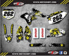 Suzuki RMZ 250 (2007-2009) Stickers Custom Graphic Kit GRAFFITI STYLE