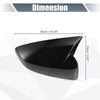 Subaru BRZ Rearview Mirror Cover Overlay Gloss Black (2012-2020)