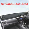 Toyota Corolla RHD Leather Dashboard Cover (2014–2018)