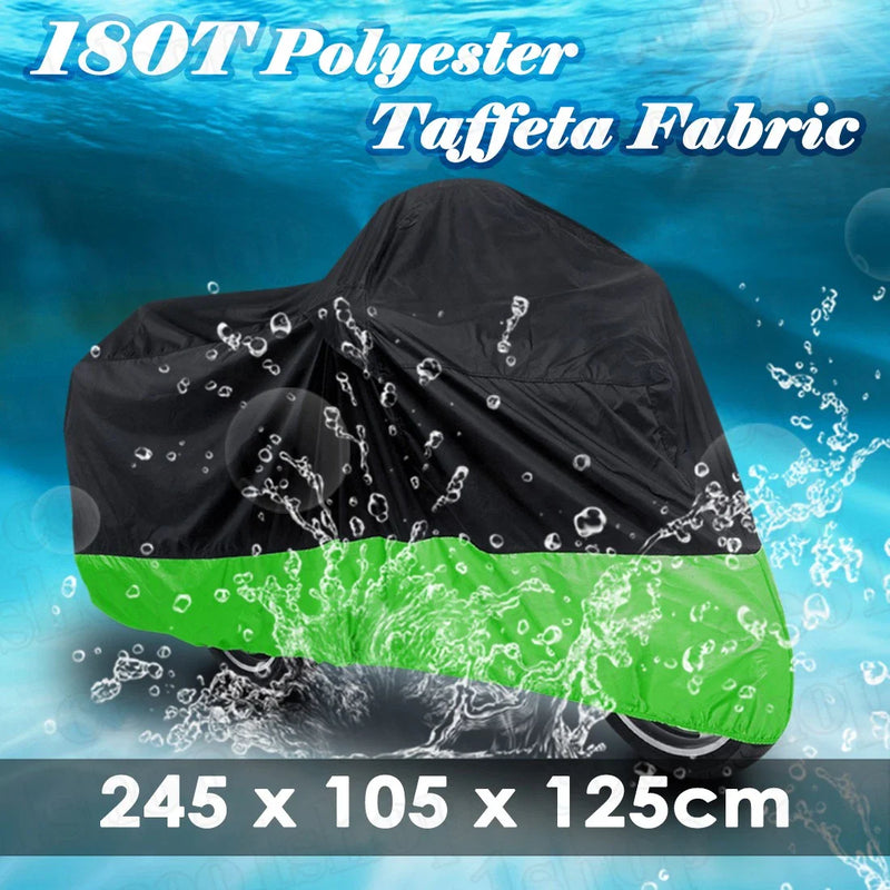 Ducati Monster 620 / 696 / 796 / 900 / 1000 S2R XL 180T / Black+Green Cover