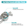 50cc Pit Quad Dirt Bike Fuel Valve Petcock with Male Thread