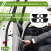 Toyota Tundra (2022-2024) - 4 Pcs Interior Door Handle Bowl Cover Trim
