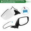 Honda Fit (2009-2014) Manual Folding White Right Side Door Mirror Replacement
