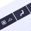 Mercedes Benz Air Conditioning Button Vinyl Decal Repair Sticker