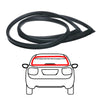 Mitsubishi Galant Chrysler Valiant 1970-1973 Rear Windshield Weatherstrip