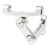 Harley Touring Chrome/Blk Passenger Adjustable Footboard Mount (1993-2025)