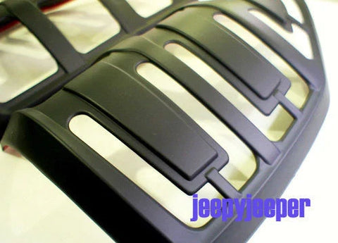 Ford Ranger Wildtrak Matte Black Rear Tail Light Covers (2011-2022)