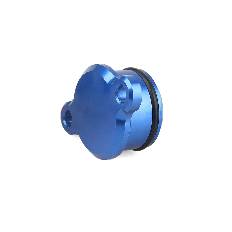 Yamaha PW50 PW80 Blue Oil Injection Block Off Plug Kit