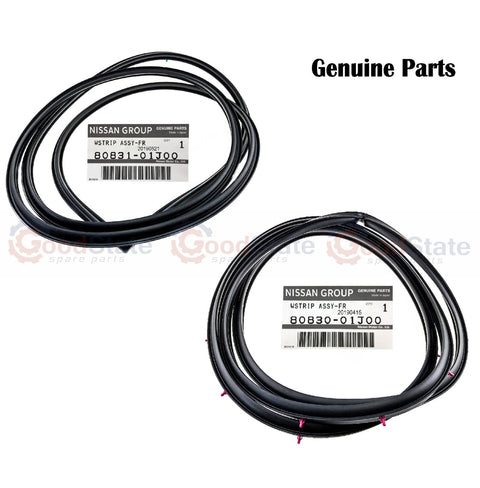 Nissan Patrol Y60 GQ Front RH LH Door Weatherstrip Rubber