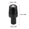 Motorcycle 2 x Pair Universal 17mm Hand Grips Handlebar End Caps Plug