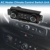 Chevrolet Epica 2009 Black HVAC A/C Climate Control Panel